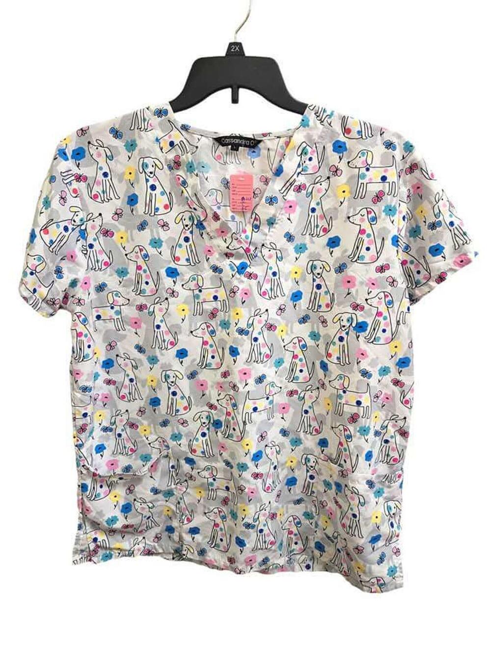 NWOT L Cassandra O Scrubs